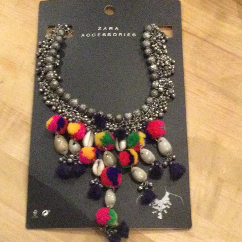 Zara bib necklace
